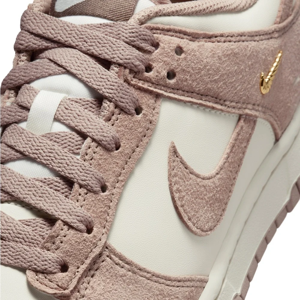 Nike Women's Cream and Tan Sneakers - Picture 3 of 12